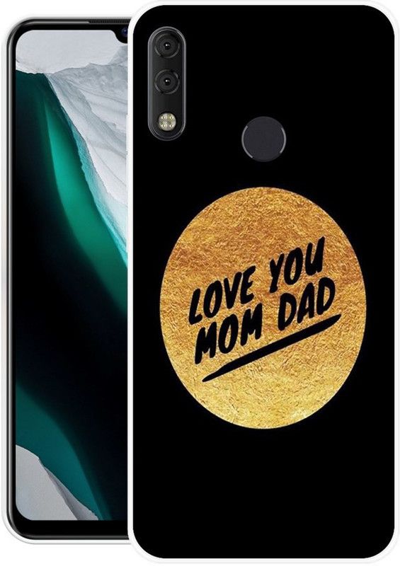 Looy Back Cover for Tecno Camon i Click 2  (Gold, Flexible, Silicon, Pack of: 1)