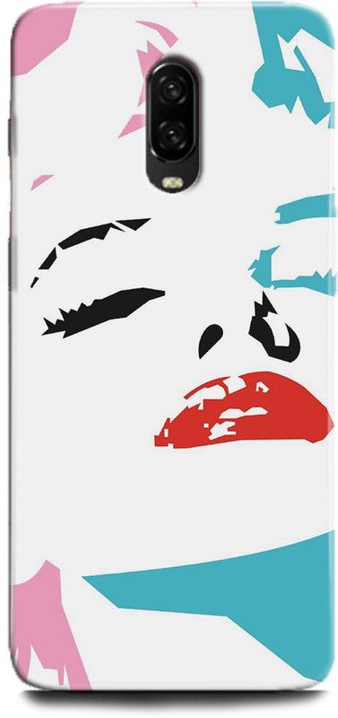INDICRAFT Back Cover for One Plus 6T, Monroe, Printed  (Multicolor, Shock Proof, Pack of: 1)