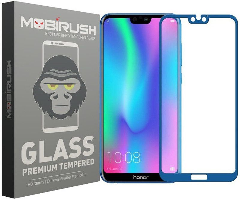 MOBIRUSH Edge To Edge Tempered Glass for Honor 9N  (Pack of 1)