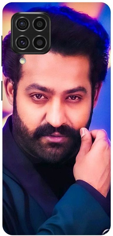 THE NARAYANA COLLECTIONS Back Cover for SAMSUNG GALAXY M12-JR,NTR,TARAK,RAMA,RAO,TAMIL,RRR  (Multicolor, Hard Case)