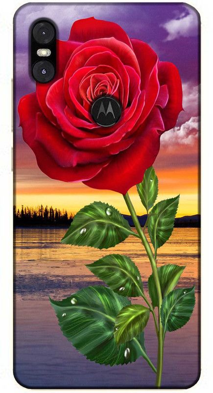 Amstyle Back Cover for Motorola Moto One Back Cover  (Multicolor, Anti-radiation, Silicon)
