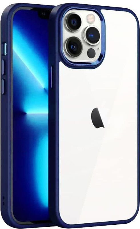 Galox Back Cover for iPhone 13 Pro Max  (Blue, Pack of: 1)