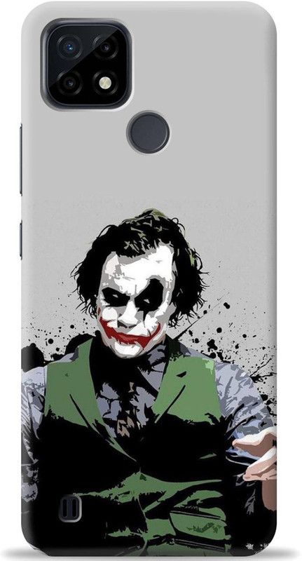 Loffar Back Cover for Realme C21  (Grey, Shock Proof, Pack of: 1)