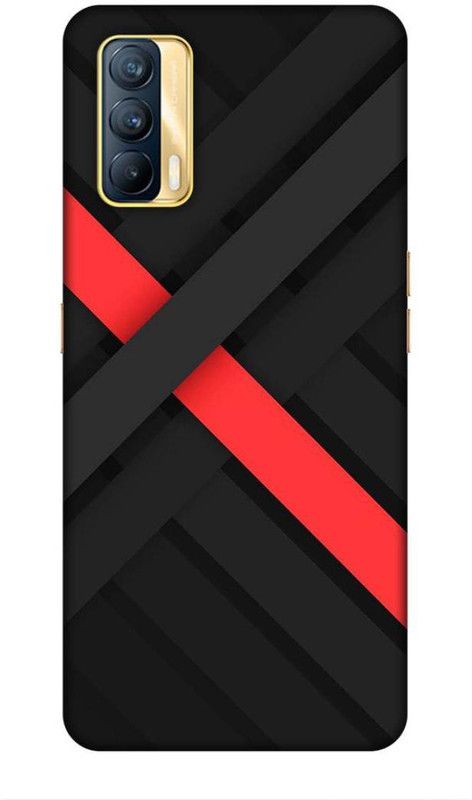 Samsidhi Back Cover for Realme X7 ( RMX3092 )  (Black, Red, Waterproof)