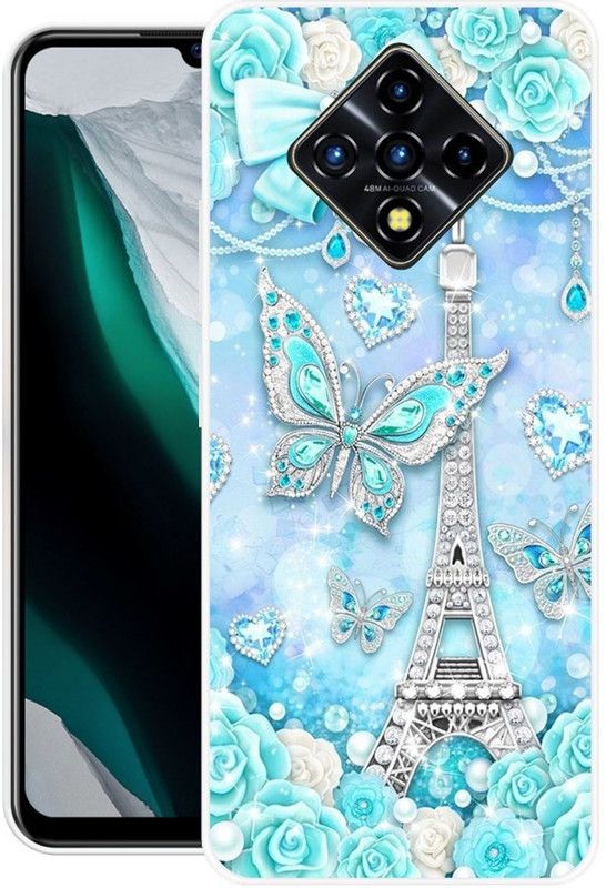 BAGRA Back Cover for Infinix Zero 8i  (Multicolor, Grip Case, Silicon)
