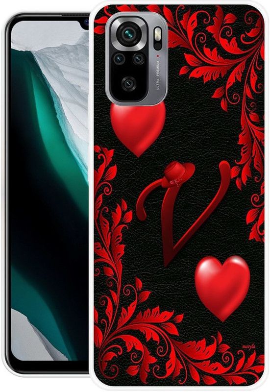 JATLAND Back Cover for Mi Redmi Note 11 SE, Mi Redmi Note 10, Mi Redmi Note 10S  (Black, Red, Silicon)