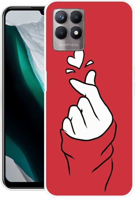 SUPER CASE Back Cover for Realme 8i, Realme Narzo 50 4G  (Multicolor, Grip Case, Silicon)