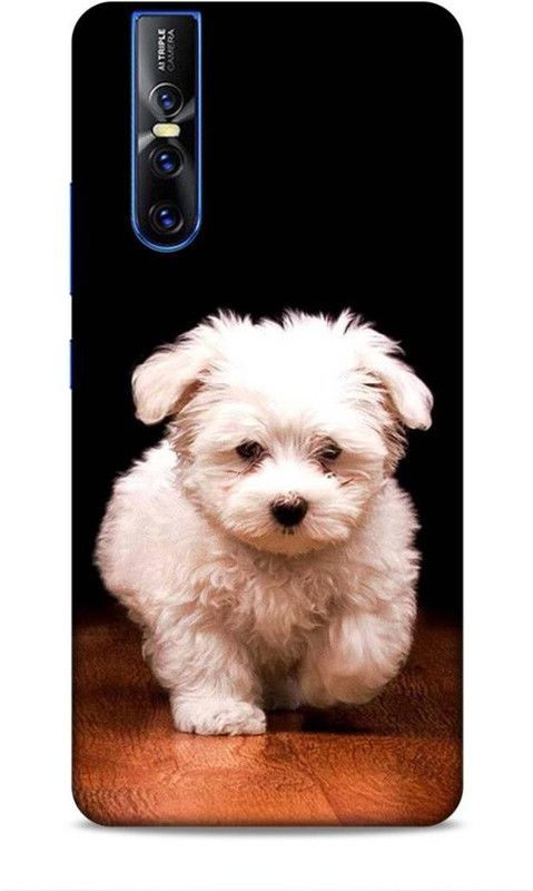 Coverland Back Cover for Vivo V15 Pro  (Black, White)