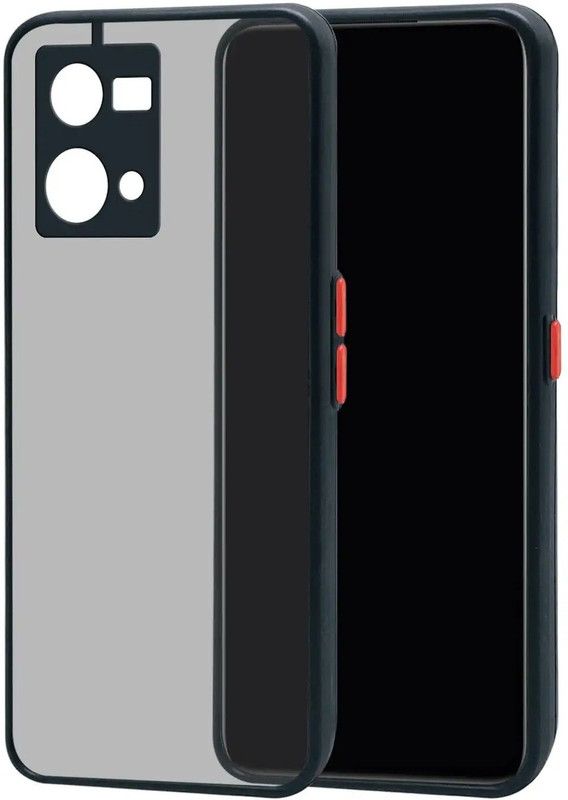 Gorilion Back Cover for Oppo F21 Pro 4G  (Black, Camera Bump Protector, Pack of: 1)