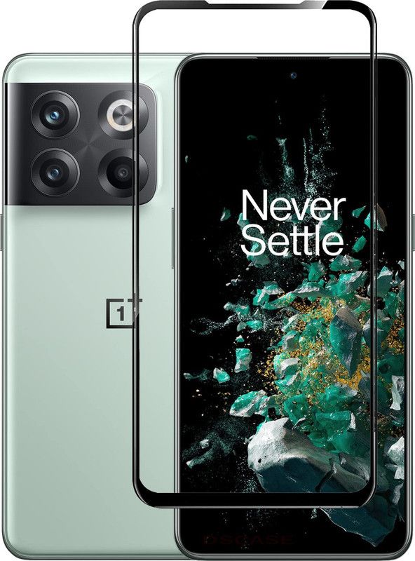 DSCASE Edge To Edge Tempered Glass for OnePlus 10T 5G  (Pack of 1)