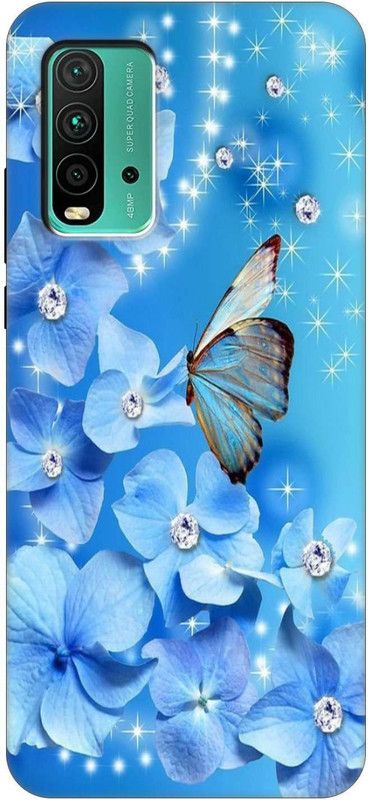 Nassion Back Cover for Mi Redmi 9 Power Back Cover  (Multicolor, Dual Protection, Silicon, Pack of: 1)