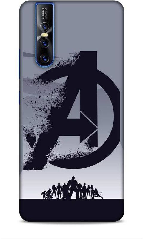 Printastic Back Cover for vivo V15 Pro  (Grey, Hard Case, Pack of: 1)