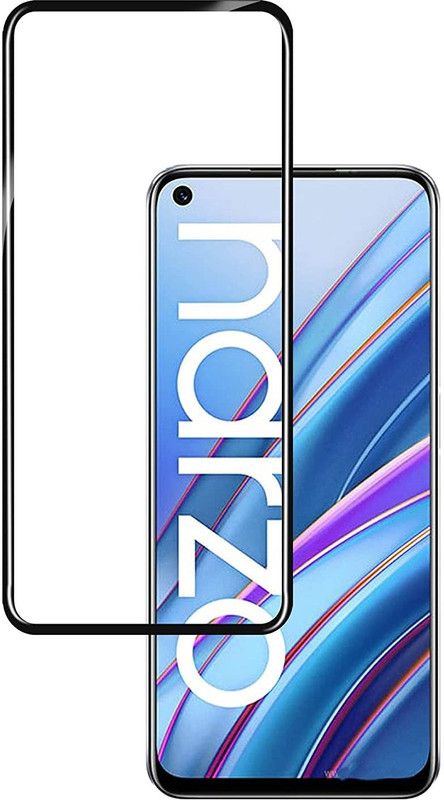 NSTAR Edge To Edge Tempered Glass for Realme Narzo 50  (Pack of 1)