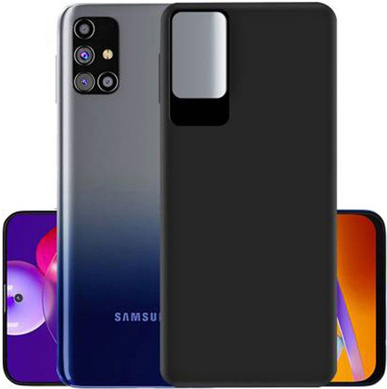 Mobi Socket Back Cover for Samsung Galaxy M31s  (Black, Grip Case, Pack of: 1)