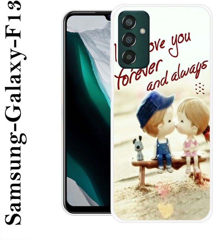 KUDI Back Cover for Samsung Galaxy F13  (Multicolor, Grip Case, Silicon)