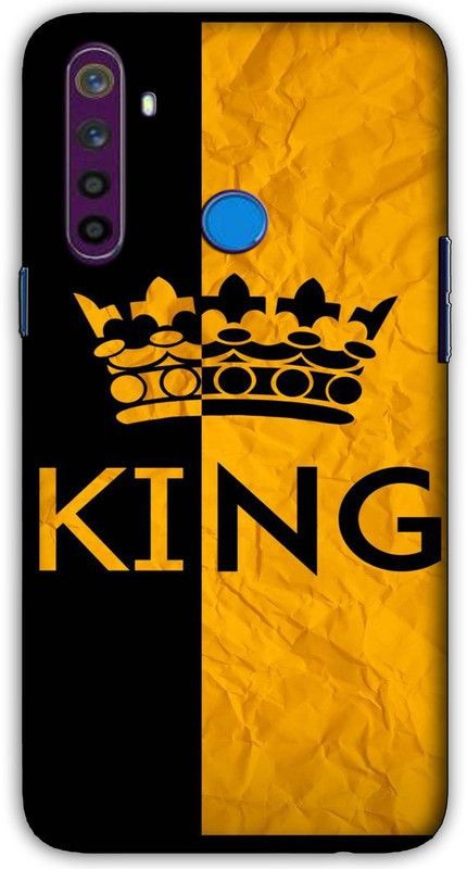 artocus Back Cover for Realme 5s, Realme 5s King Printed Back Cover  (Multicolor, Hard Case, Pack of: 1)