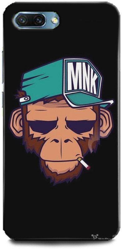INDICRAFT Back Cover for Honor 10, Monkey, Printed  (Multicolor, Shock Proof, Pack of: 1)