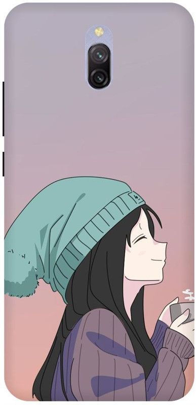 play fast Back Cover for Redmi 8A Dual, GIRL, CUTE, GIRL, LOVELY, GIRL, LOVE, ANIME  (Multicolor, Hard Case, Pack of: 1)