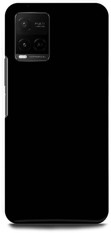DIKRO Back Cover for Vivo Y33T, V2146, BLACK, SHADOW  (Black, Hard Case)