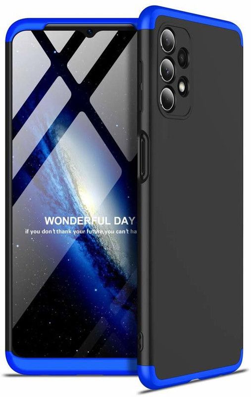 Zelfo Back Cover for Samsung Galaxy A32 (4G)  (Blue, Pack of: 1)