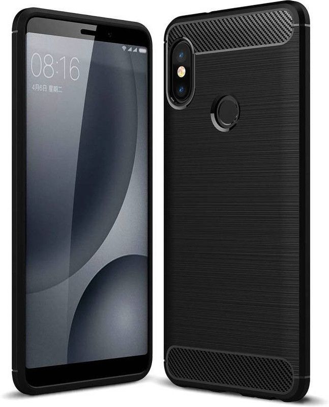CHVTS Back Cover for Mi Redmi Note 5 Pro  (Black, Pack of: 1)
