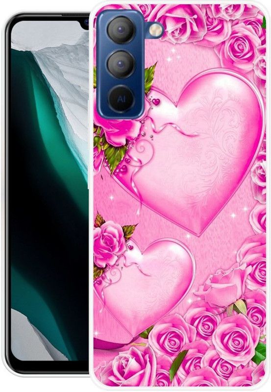 SHIVKUDI Back Cover for Tecno Pop 5 Pro  (Multicolor, Grip Case, Silicon)