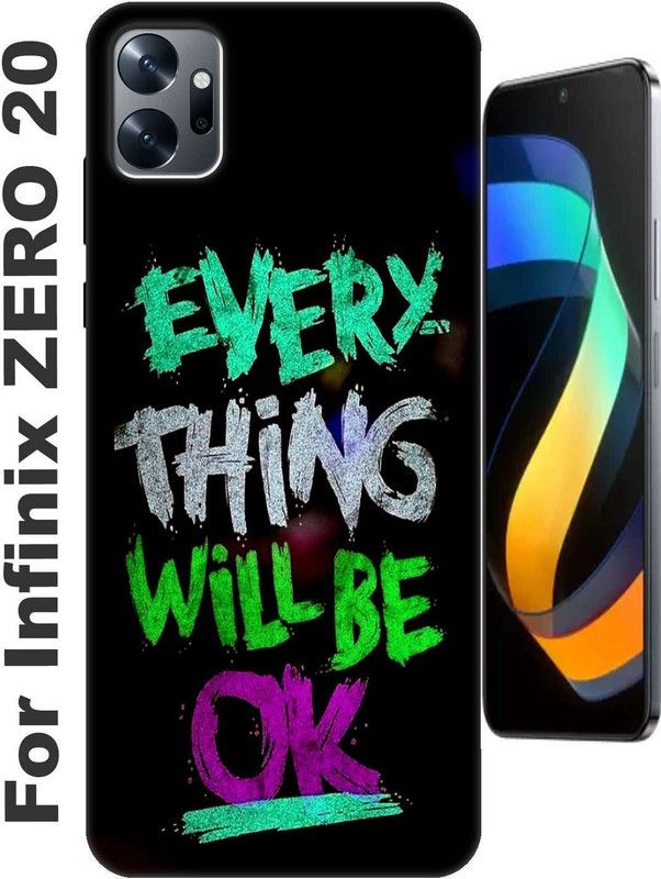 TrenoSio Back Cover for Infinix Zero 20 2757  (Grey, Flexible, Silicon, Pack of: 1)