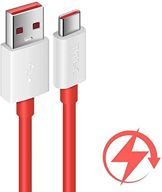 Stela USB Type C Cable 6.5 A 1.00433999999996 m Copper Braiding mobile fast charging cable  (Compatible with 65watt Super Fast Type C Data Cable, USB-A to USB-C Nylon Braided Charger Cord, Red, One Cable)