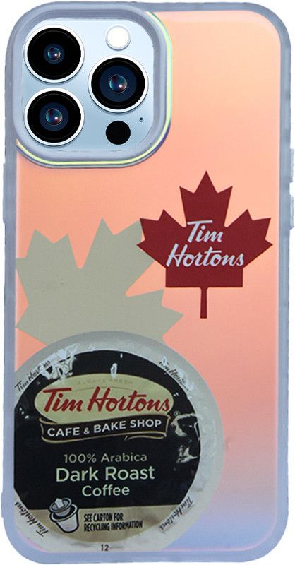 KIDON Back Cover for iPhone 14 Pro Tim Hortonss Dark Roast Gradient, Water Resistant, Shock Proof  (Multicolor, Camera Bump Protector, Pack of: 1)