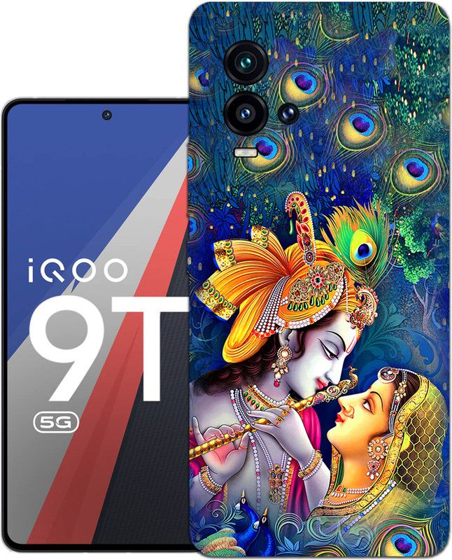 HANIRY Back Cover for IQOO 9T 5G back cover | IQOO I2201 back cover | Design_32  (Multicolor, Flexible, Silicon, Pack of: 1)