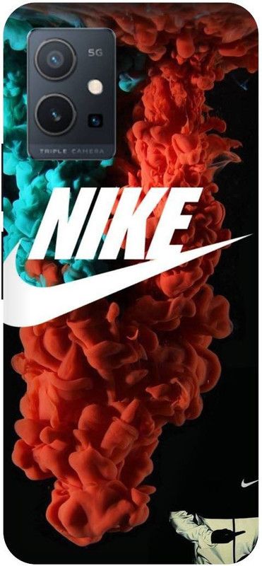 THE NARAYANA COLLECTIONS Back Cover for VIVO T1 5G-V2141-NIKE,SHOE,SIGN,SPORTS,LOGO  (Multicolor, Hard Case, Pack of: 1)