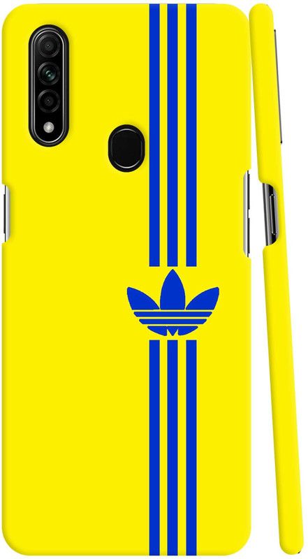 GS PANDA COLLECTIONS Back Cover for OPPO A31  (Yellow, Blue, Pack of: 1)
