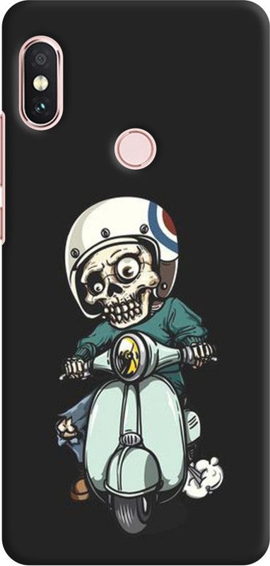 SP KING Back Cover for Mi Redmi 6 pro  (Black, 3D Case)