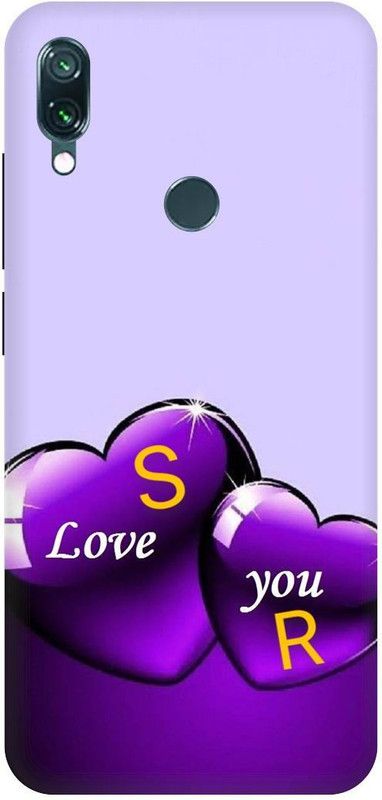 Thecoverking Back Cover for Redmi Note 7, Redmi Note 7s  (Purple, Waterproof, Pack of: 1)
