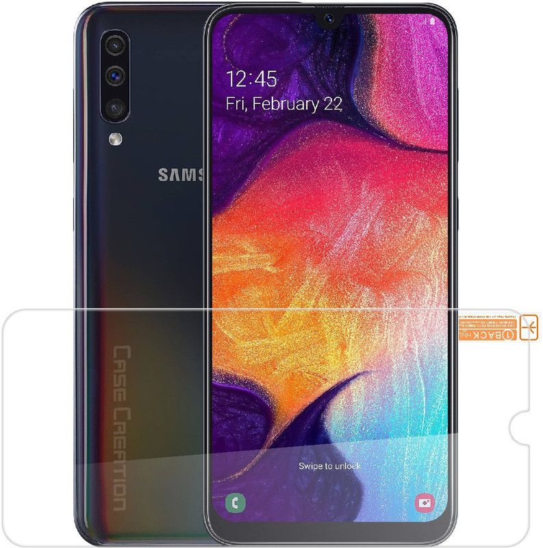 CASE CREATION Edge To Edge Tempered Glass for Samsung Galaxy M10 (6.22" inch) 2019  (Pack of 1)