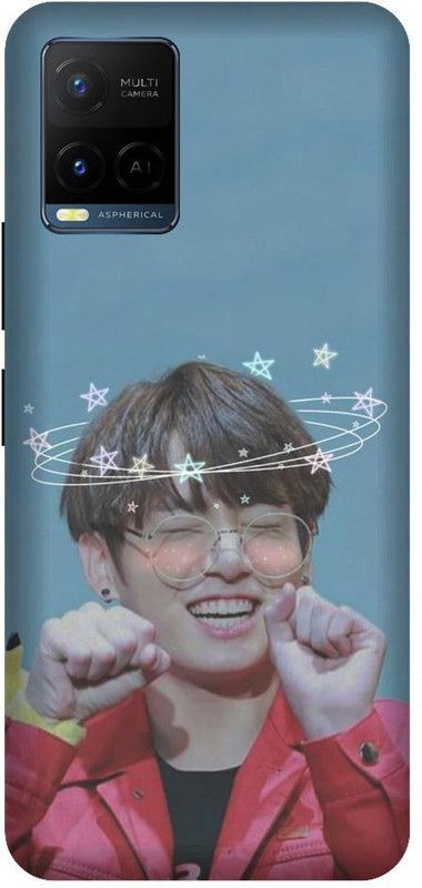 BYXIS Back Cover for Vivo Y21 BTS Jungkook, Jungkook Cover, Jungkook, Jeon Jungkook, BTS, BTS Army, Bangtan  (Multicolor, Shock Proof)