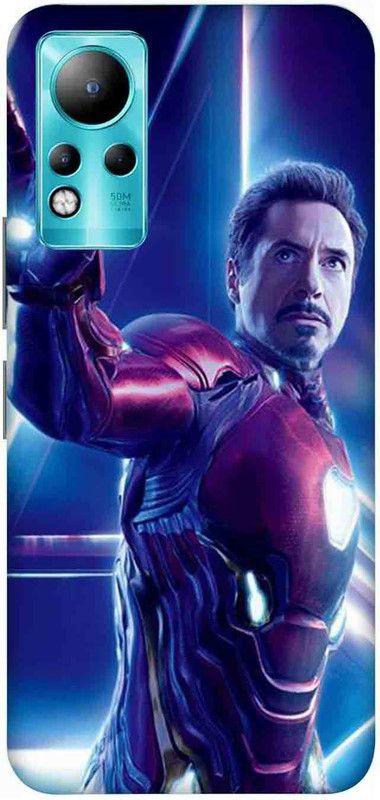 NDCOM Back Cover for Infinix Note 11 Most Powerful Man Printed  (Multicolor, Hard Case, Pack of: 1)