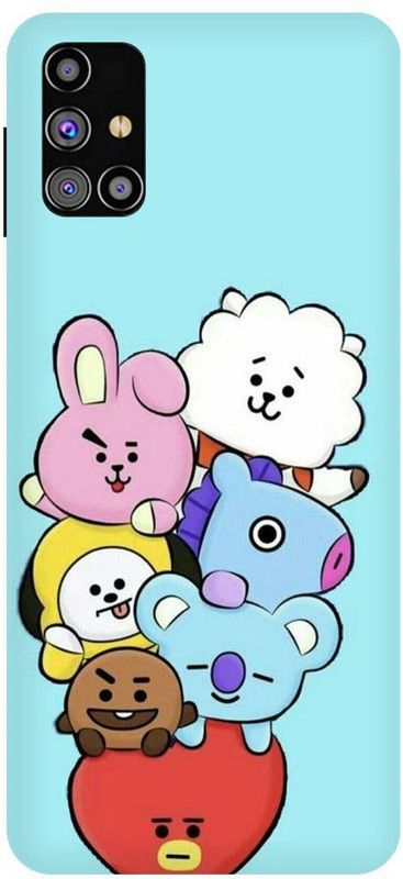 URCHIN Back Cover for Samsung M30s BTS, bts, BTS army, BTS Love, bts singers, korean male, korean, Bangtan Boys  (Multicolor, Shock Proof, Pack of: 1)