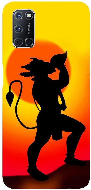 My Swag Back Cover for Oppo A52  (Orange, Hard Case, Pack of: 1)