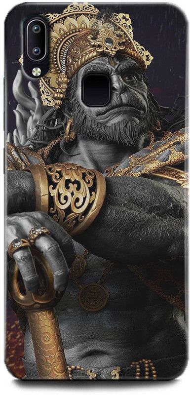 INDICRAFT Back Cover for Vivo Y91, Vivo 1811, Hanuman ji, Printed  (Multicolor, Shock Proof)