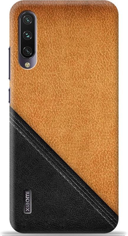 Coverpur Back Cover for Mi A3  (Orange, Black, Shock Proof, Pack of: 1)