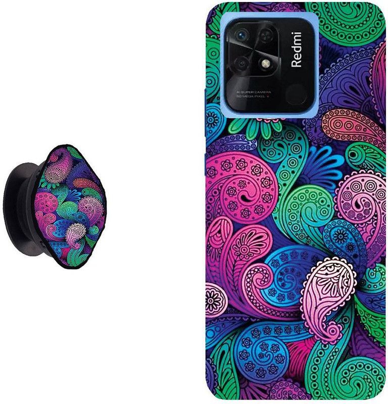 Flipkart SmartBuy Back Cover for Redmi 10, Redmi 10c  (Multicolor, Cases with Holder, Pack of: 1)