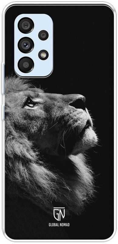 GLOBAL NOMAD Back Cover for Samsung Galaxy A53 5G  (Black, Grey, Grip Case, Silicon, Pack of: 1)