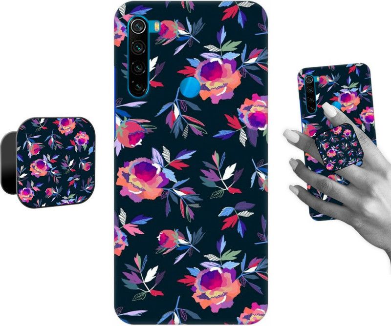 COBIERTAS Back Cover for Mi Redmi Note 8  (Multicolor, Pack of: 2)
