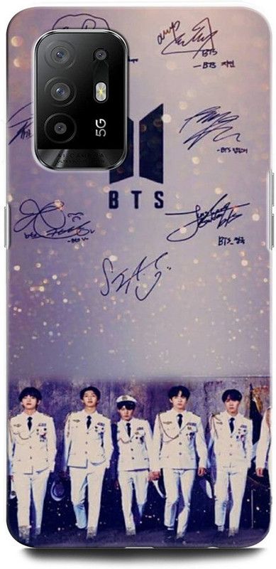 ORBIQE Back Cover for OPPO F19 Pro+ 5G CPH2213 BTS X ARMYJUNGSHOOK, KOREAN, HEARTBEAT, BTS, BEAT, SINGER  (Multicolor, Hard Case, Pack of: 1)