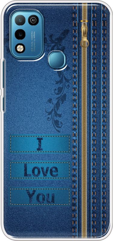 SmartGoldista Back Cover for Infinix Smart 5 Back Cover  (Multicolor, Grip Case, Silicon)