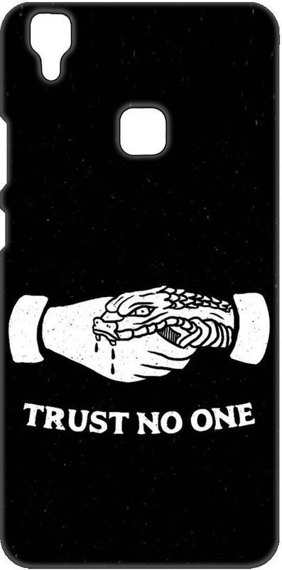 Smutty Back Cover for VIVO V3 - Quotes Print  (Multicolor, Hard Case, Pack of: 1)
