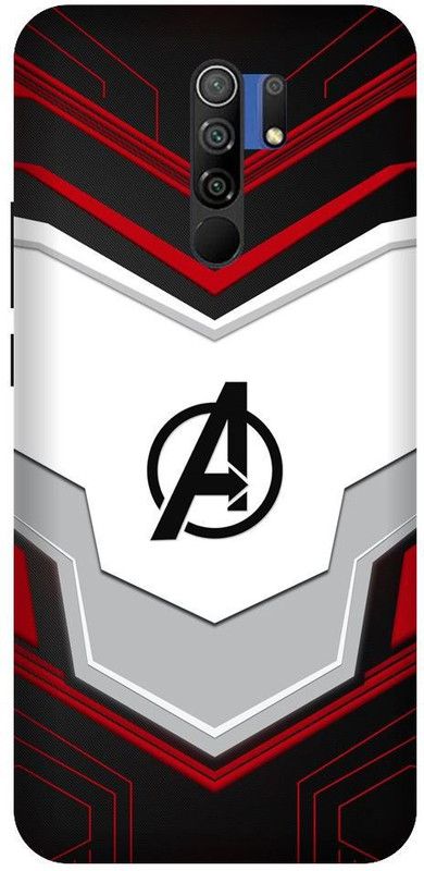 URCHIN Back Cover for Note 8 pro Avengers Logo, Avengers, Avengers Logo, Avengers Sign, Marvel, Avenger, Comic  (Multicolor, Shock Proof, Pack of: 1)