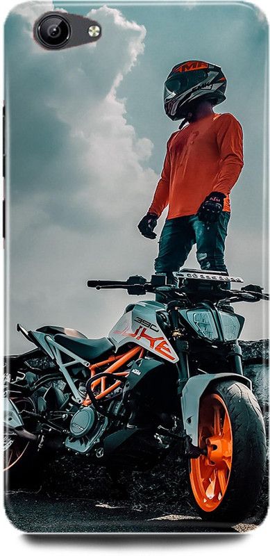 DIKRO Back Cover for vivo Y55L, KTM, BIKE, LOVER, RIDER, KTM, DUKE  (Multicolor, Hard Case, Pack of: 1)