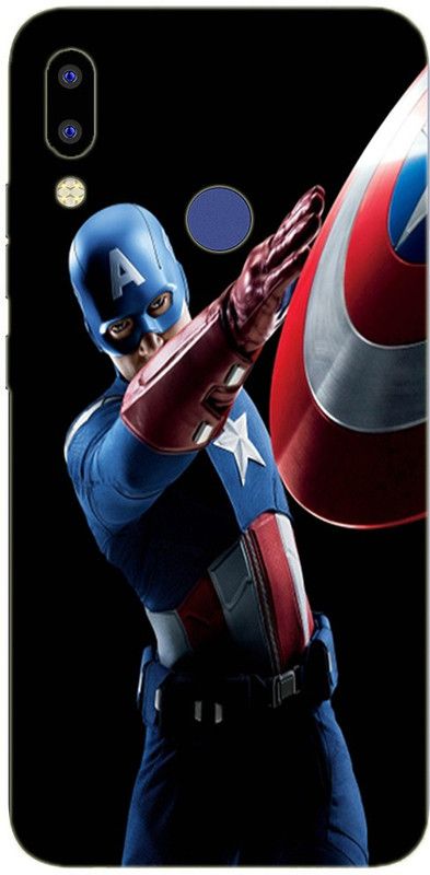 METOO Back Cover for Tecno i Air 2 Plus, Avangers Design Back Cover_Print_269  (Multicolor, Dual Protection, Silicon, Pack of: 1)